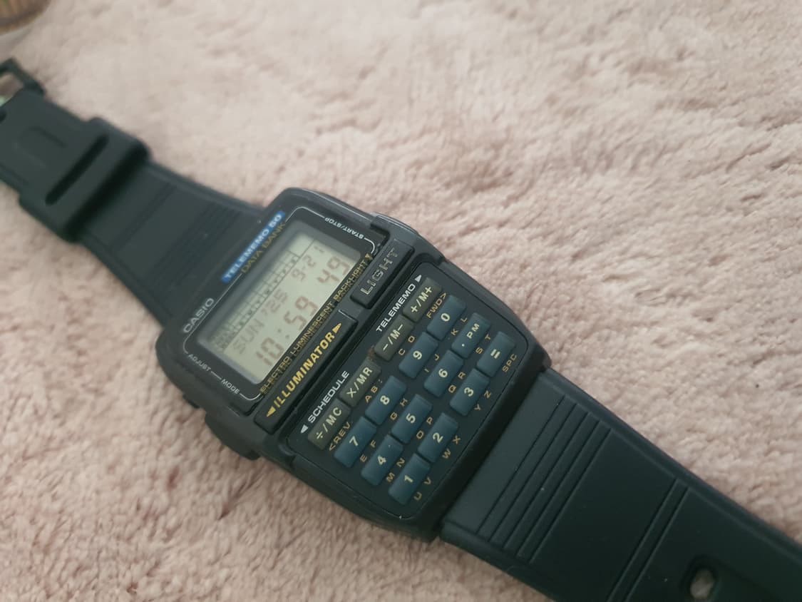 카시오 빈티지 데이터뱅크 dbc-63 상품이미지2