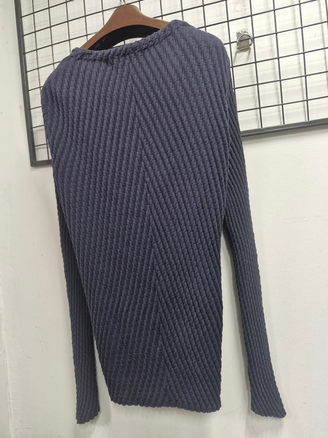 105XL 엠포리오아르마니 골지 니트 가디건. 상품이미지8