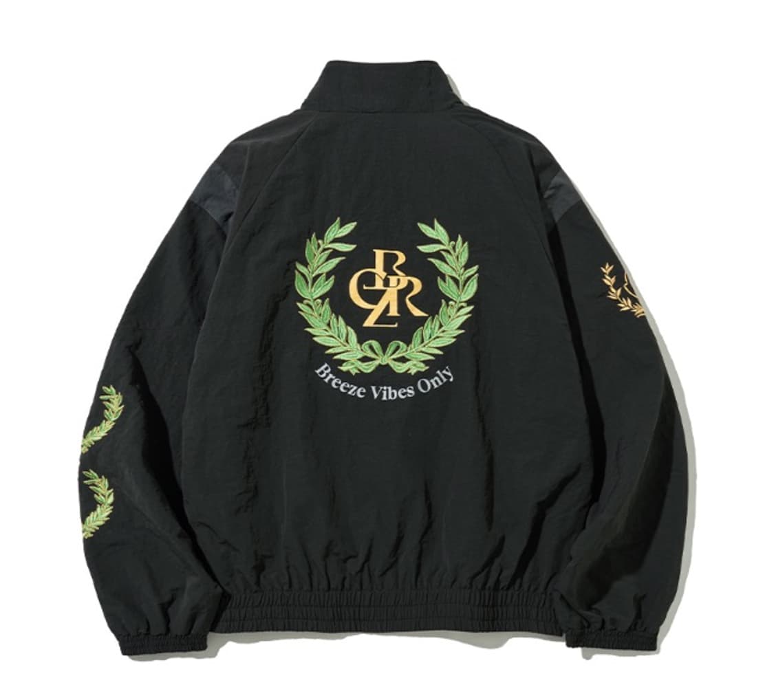 시티브리즈 로럴 트랙 집업 자켓 차콜 상품이미지4