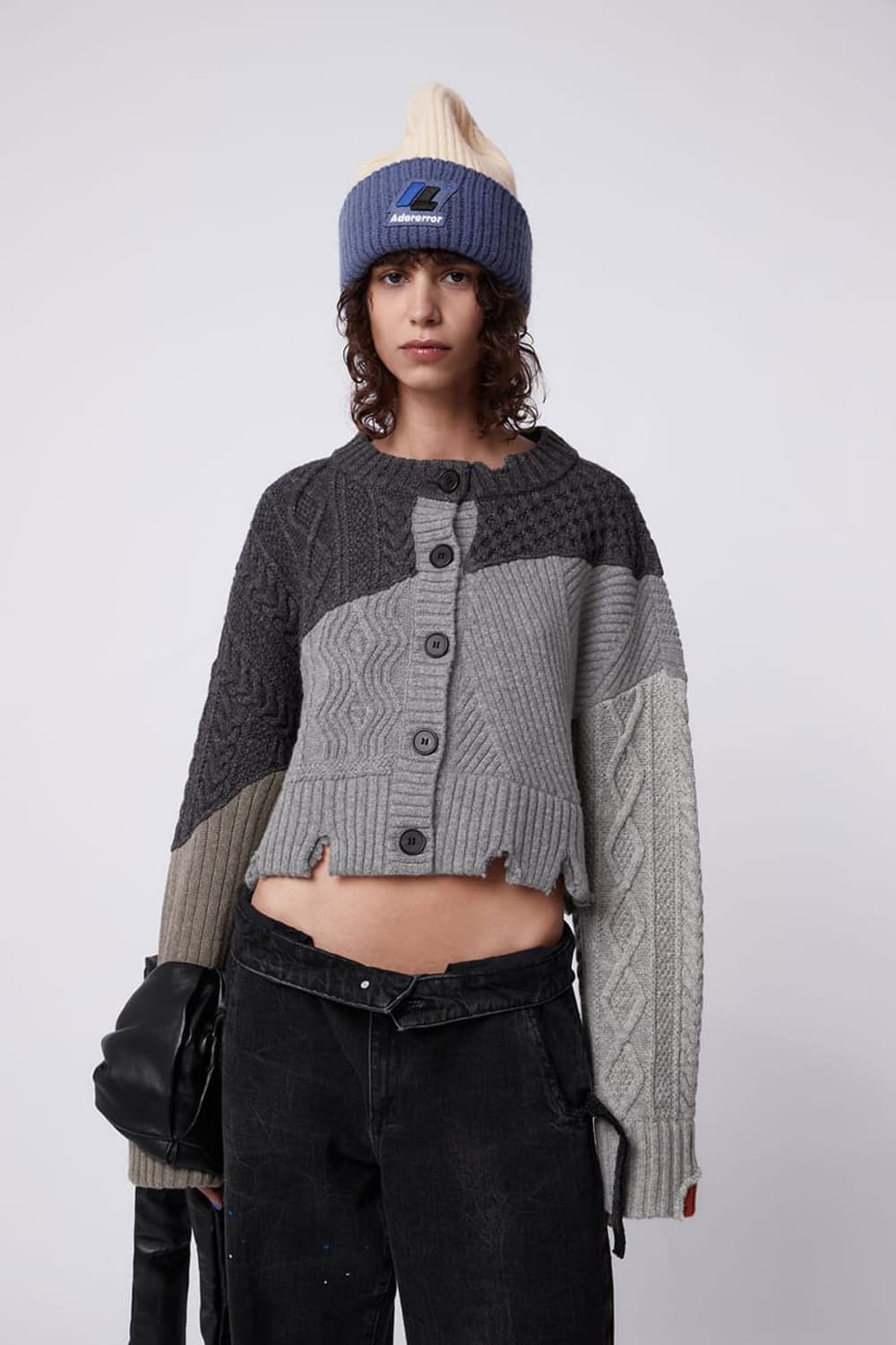 아더에러 자라 디스트로이드 크롭 가디건 상품이미지1