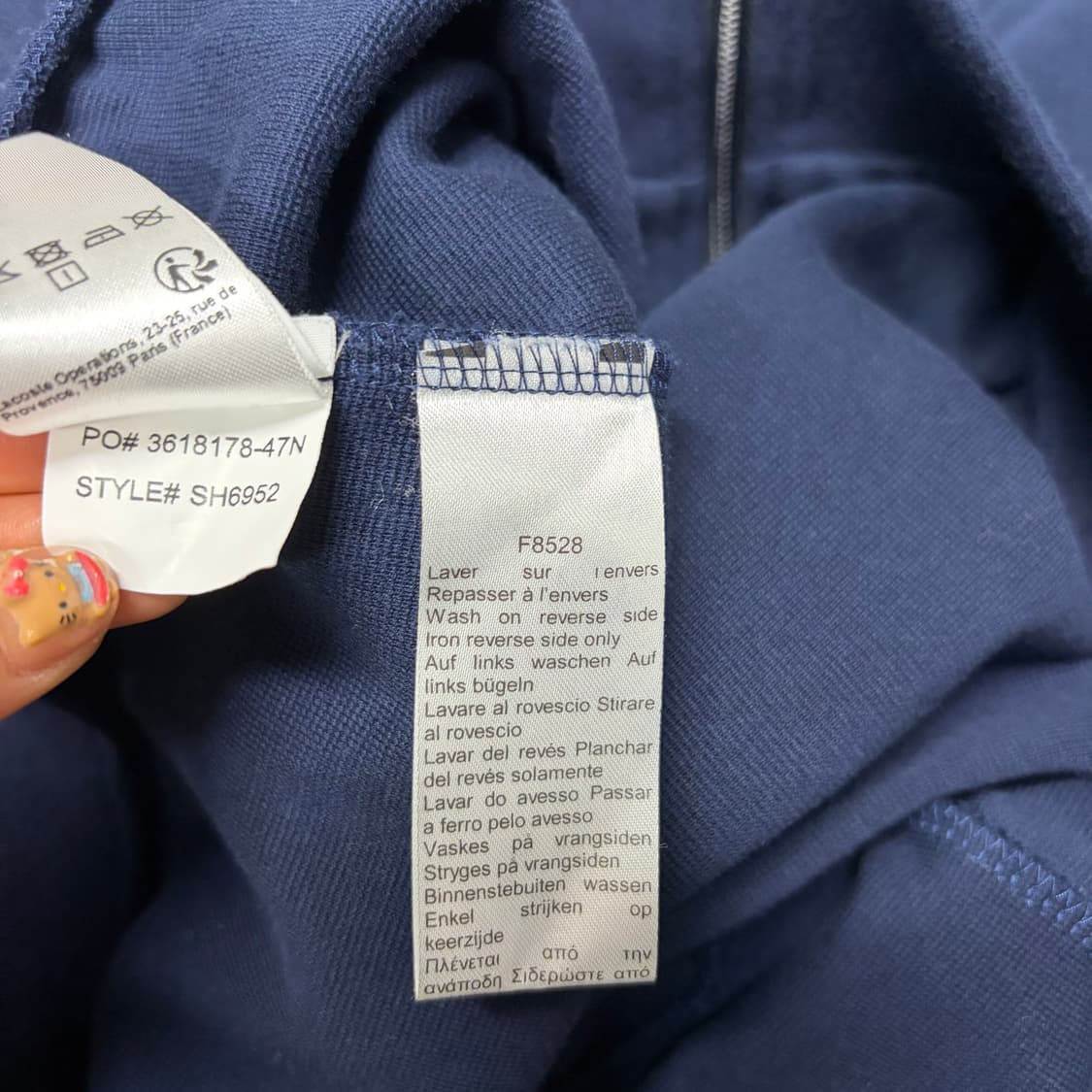 라코스테 니트집업[2023] 상품이미지9