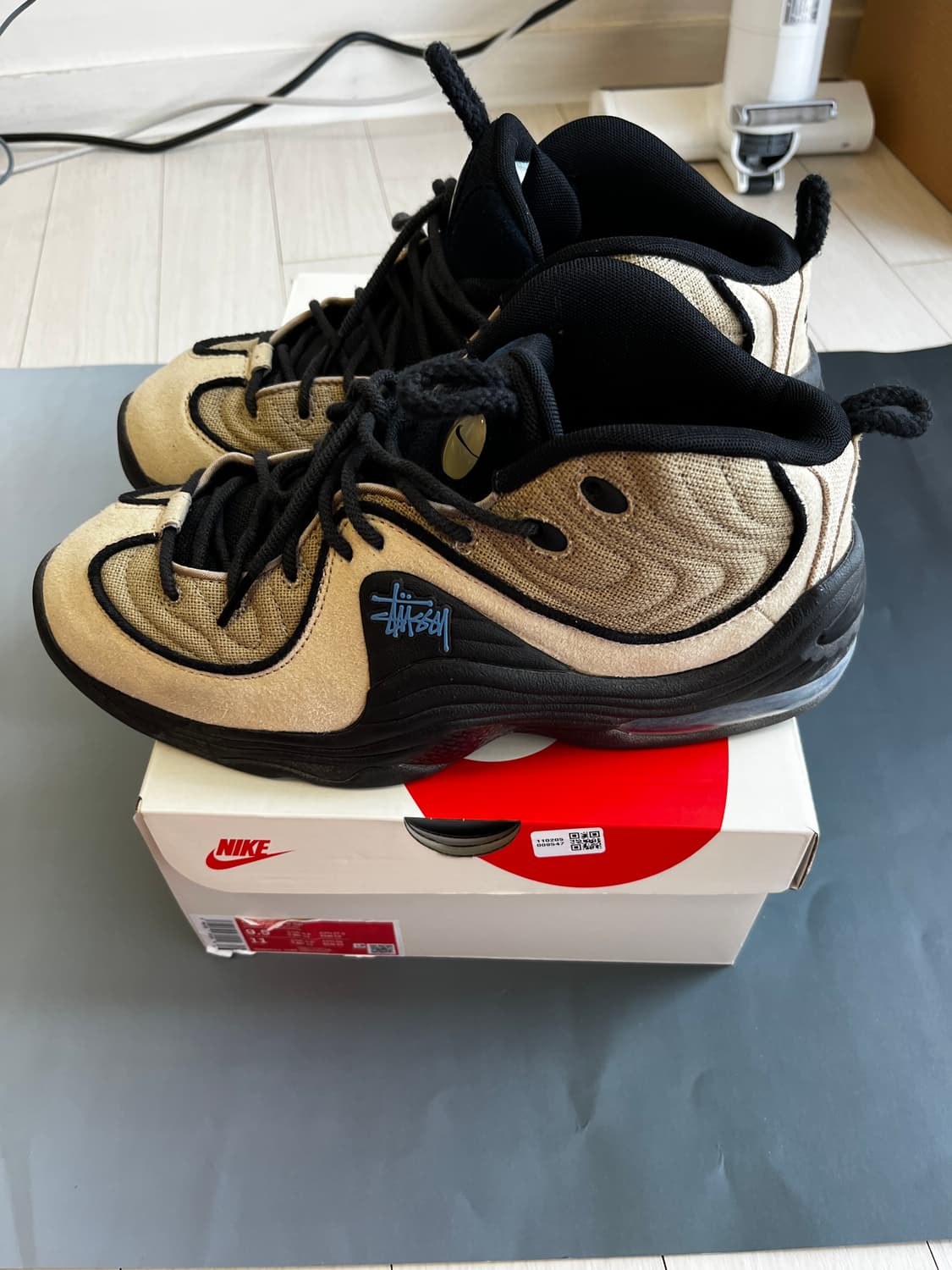 나이키 X 스투시 에어 페니2 라탄 앤 라임스톤 [275] 상품이미지6