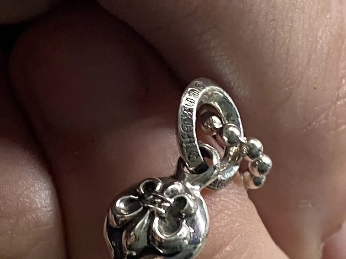 chrome hearts 크롬하츠 원볼 플레어 펜던트 상품이미지4