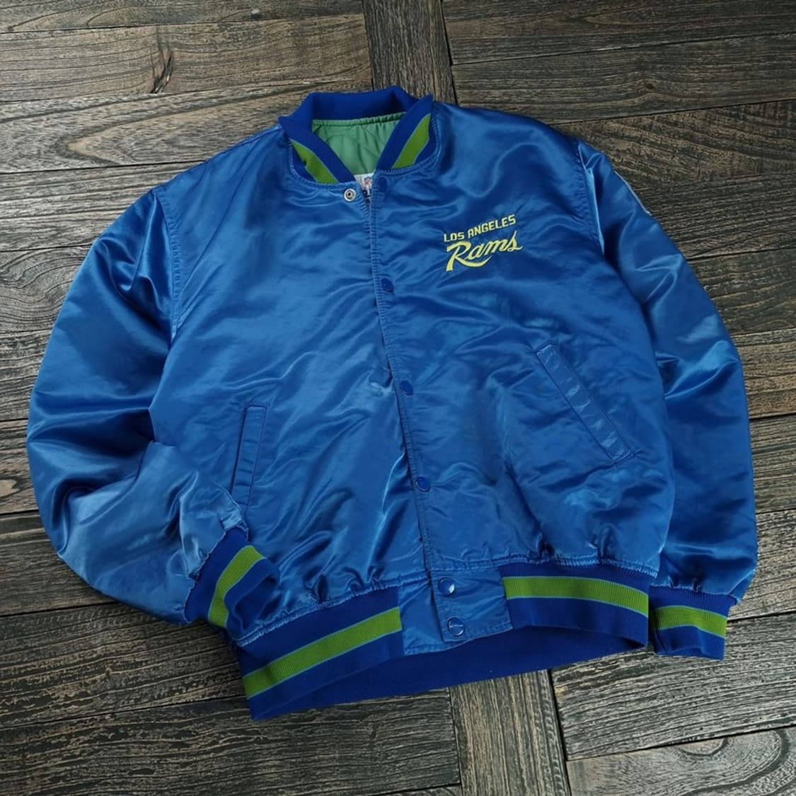 [스타터] USA 90'S 올드스쿨 사틴 바시티 자켓 M18286 상품이미지1