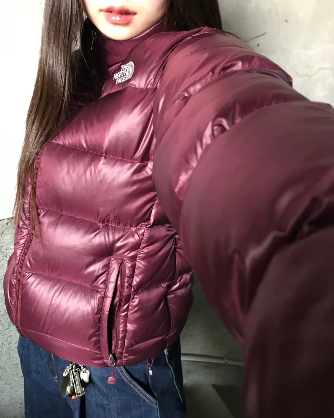 노스페이스 와인 패딩 상품이미지2