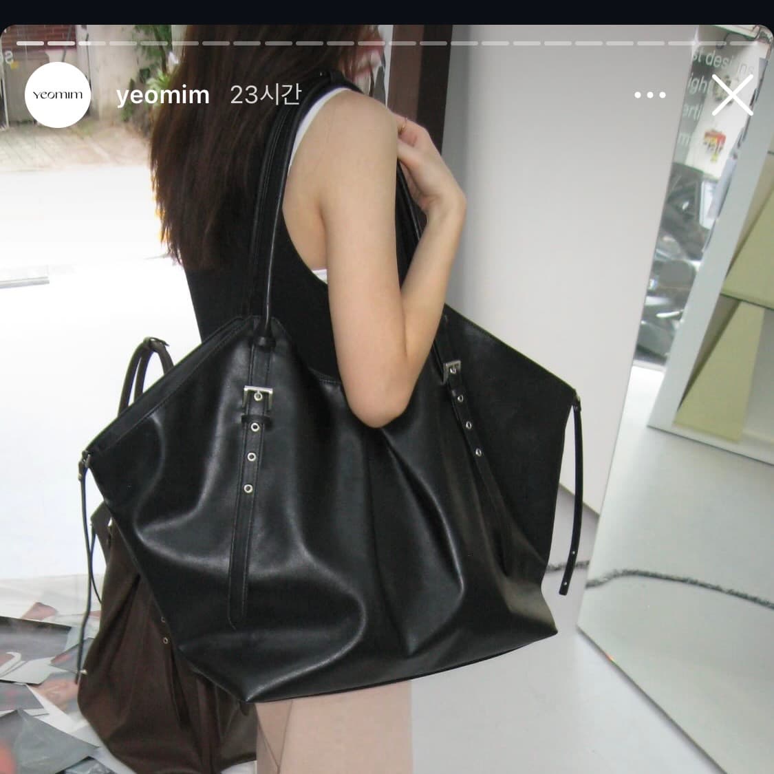 여밈 belted shopper bag (벨티드 쇼퍼백) 상품이미지2