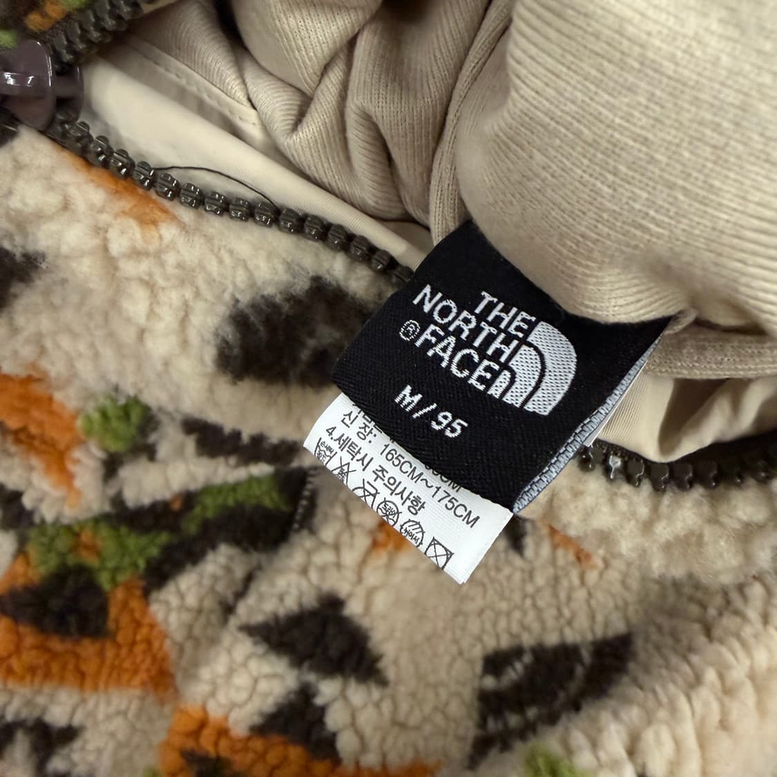 [정품/95(M)] 노스페이스 리버시블 플리스 후디 자켓 상품이미지6