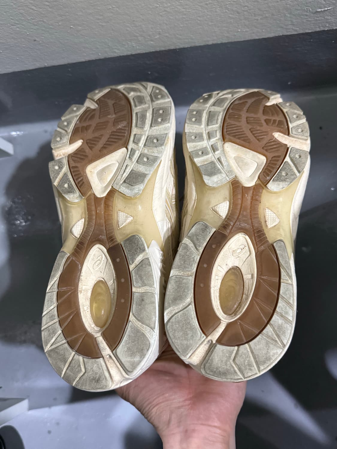 아식스 X GMBH 젤 카야노5 씨쉘 베이지 255 상품이미지2