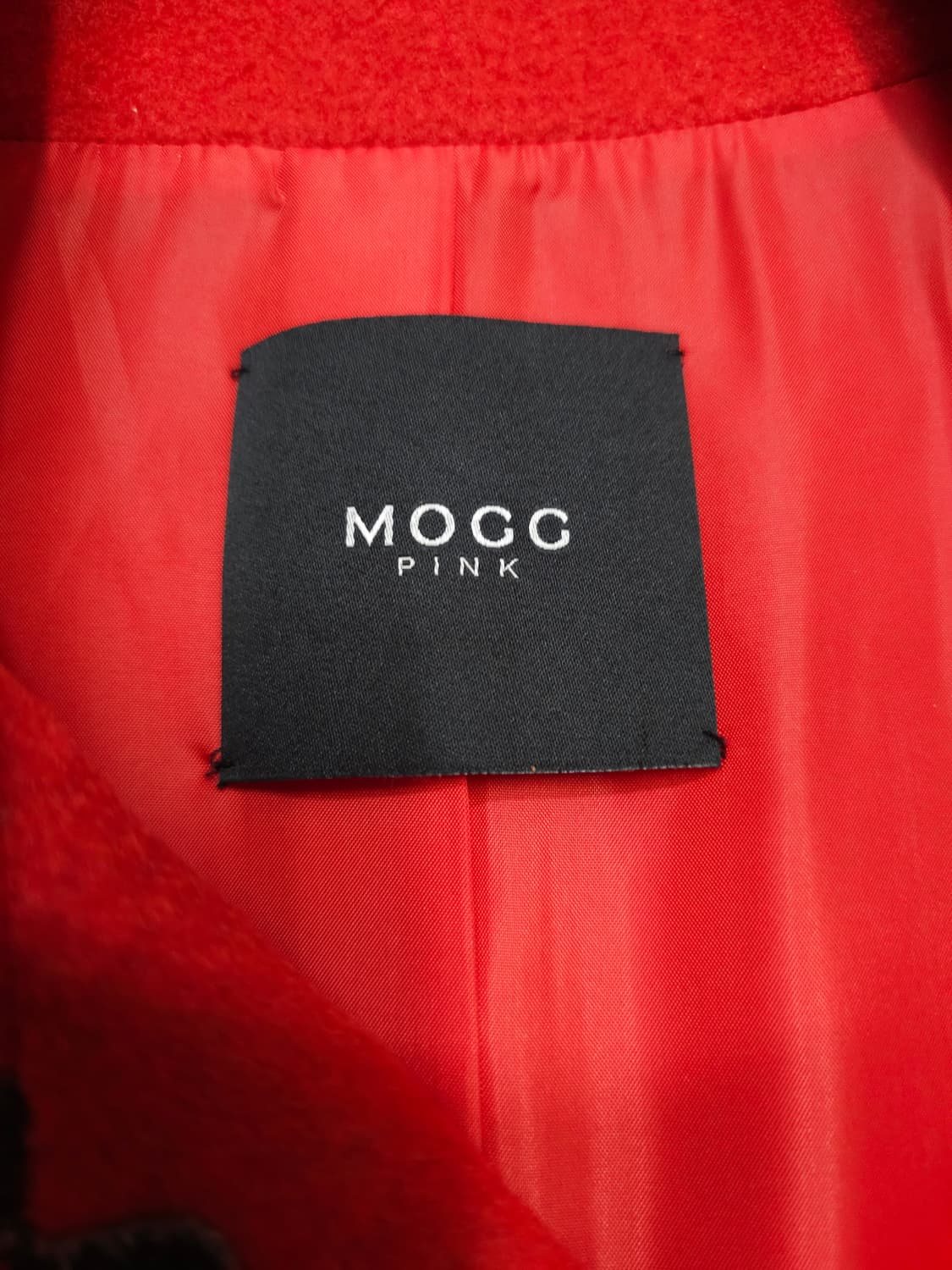 MOCG 모그 레드 울캐시미어 트위드 자켓 상품이미지6