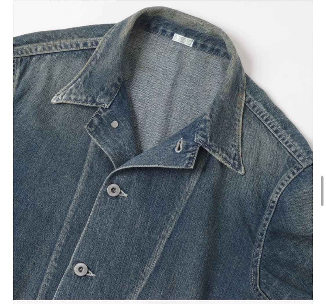 A.presse 24aw 데님 커버올 3size 상품이미지3