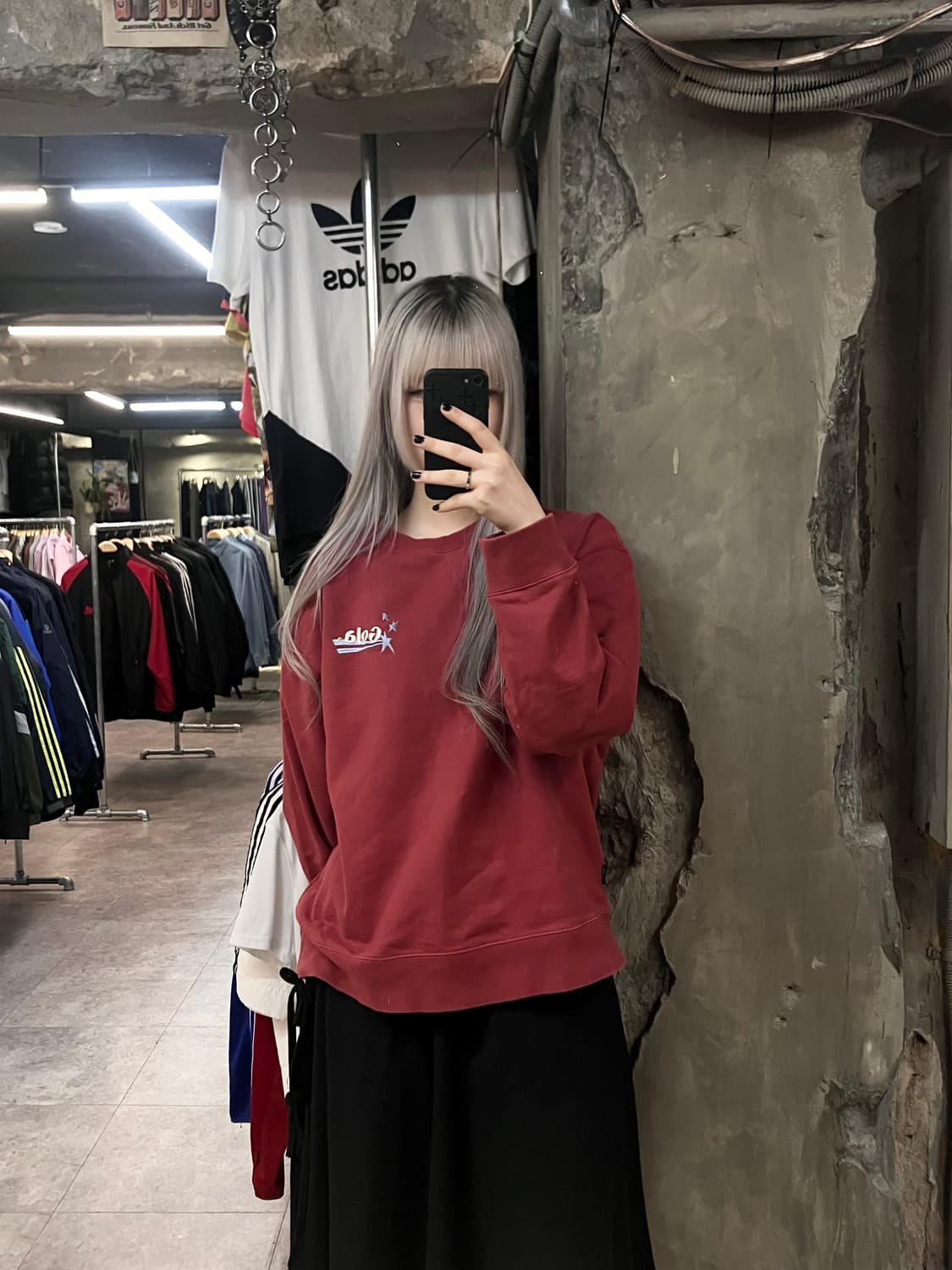 GOLA 골라 맨투맨 레드 M  #csz2821 상품이미지2