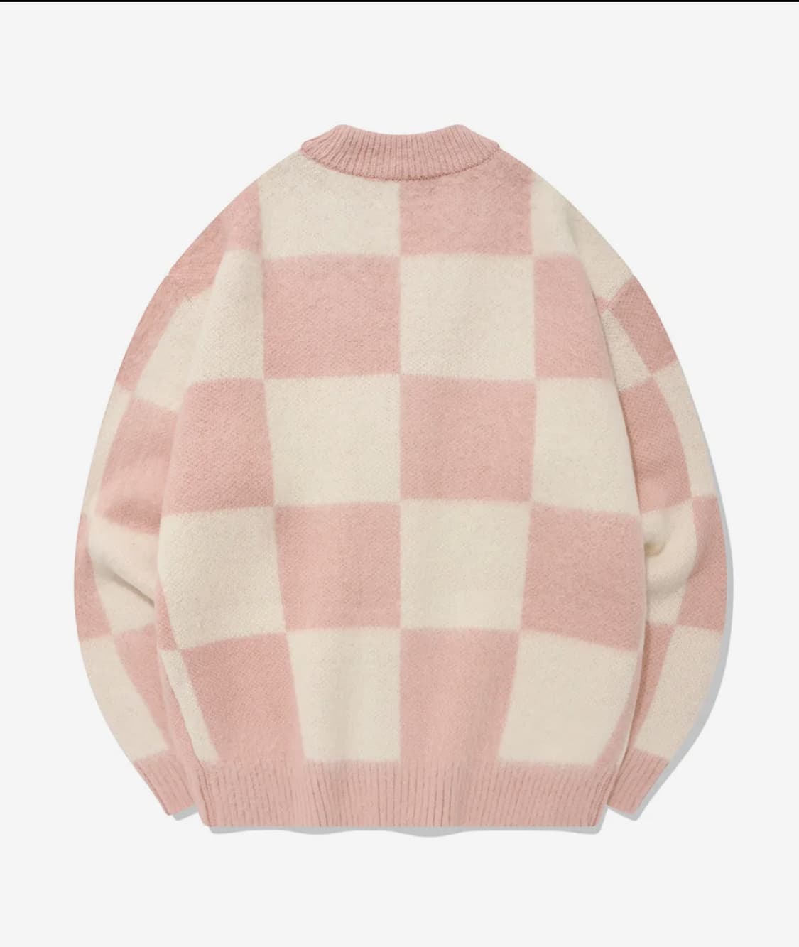 팔렛 체커보드 니트 가디건 상품이미지3