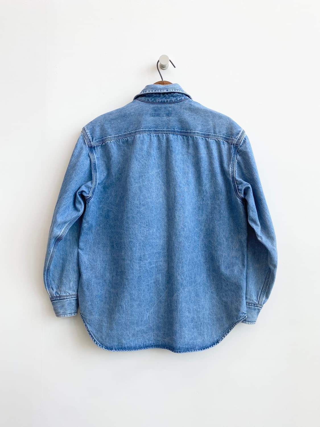 80‘s 폴로 덩가리 데님 워크 셔츠 상품이미지2