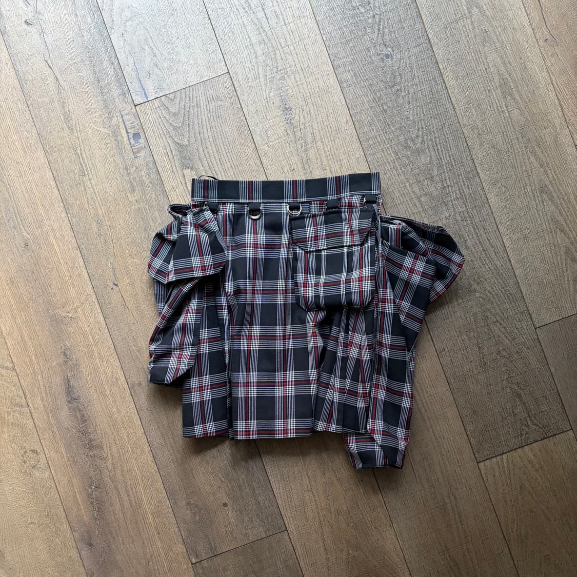 Pocket Transformed Detail Belt Skirt 상품이미지6