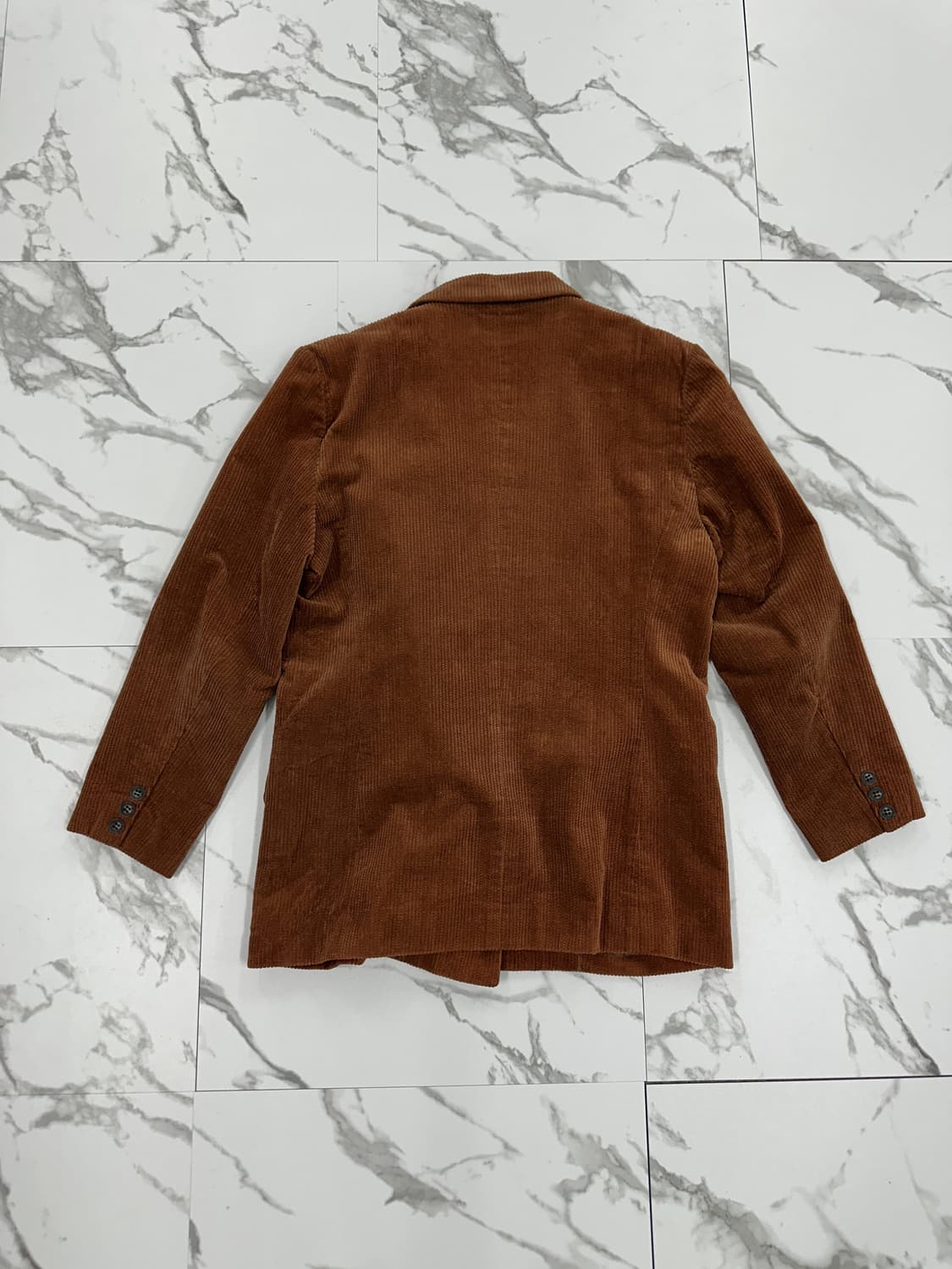 일본 빈티지 코듀로이 더블 브레스티드 블레이저 상품이미지2