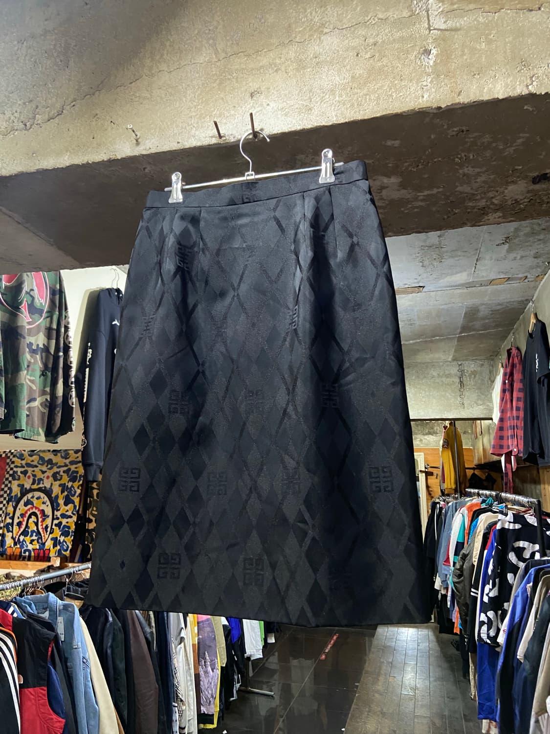 90s GIVENCHY 지방시 시그니처 로고 패턴 원피스 상품이미지2