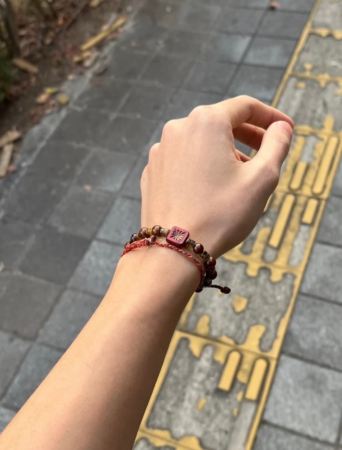 핸드메이드 체코 비즈 팔찌 상품이미지4