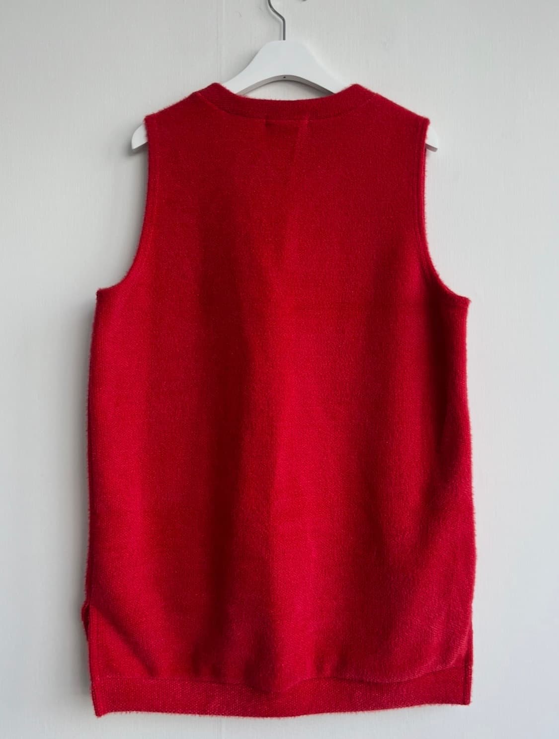 JINNY YOON 레드 니트 베스트  상품이미지5
