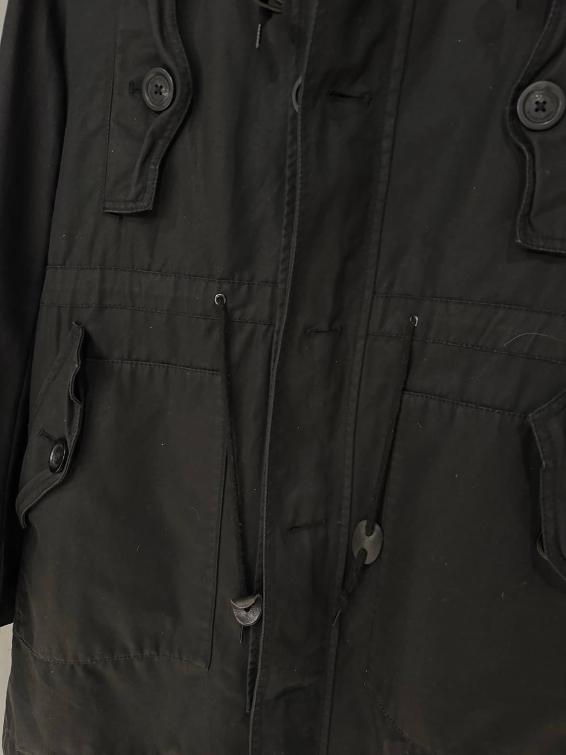 버버리 블랙라벨 피쉬테일 파카 상품이미지5