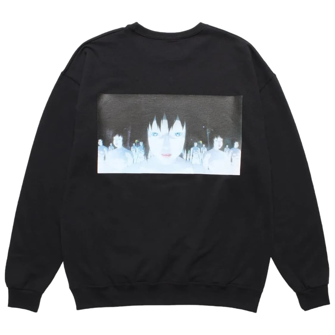 [XL] 와코마리아 x 고스트쉘 맨투맨 블랙  상품이미지8