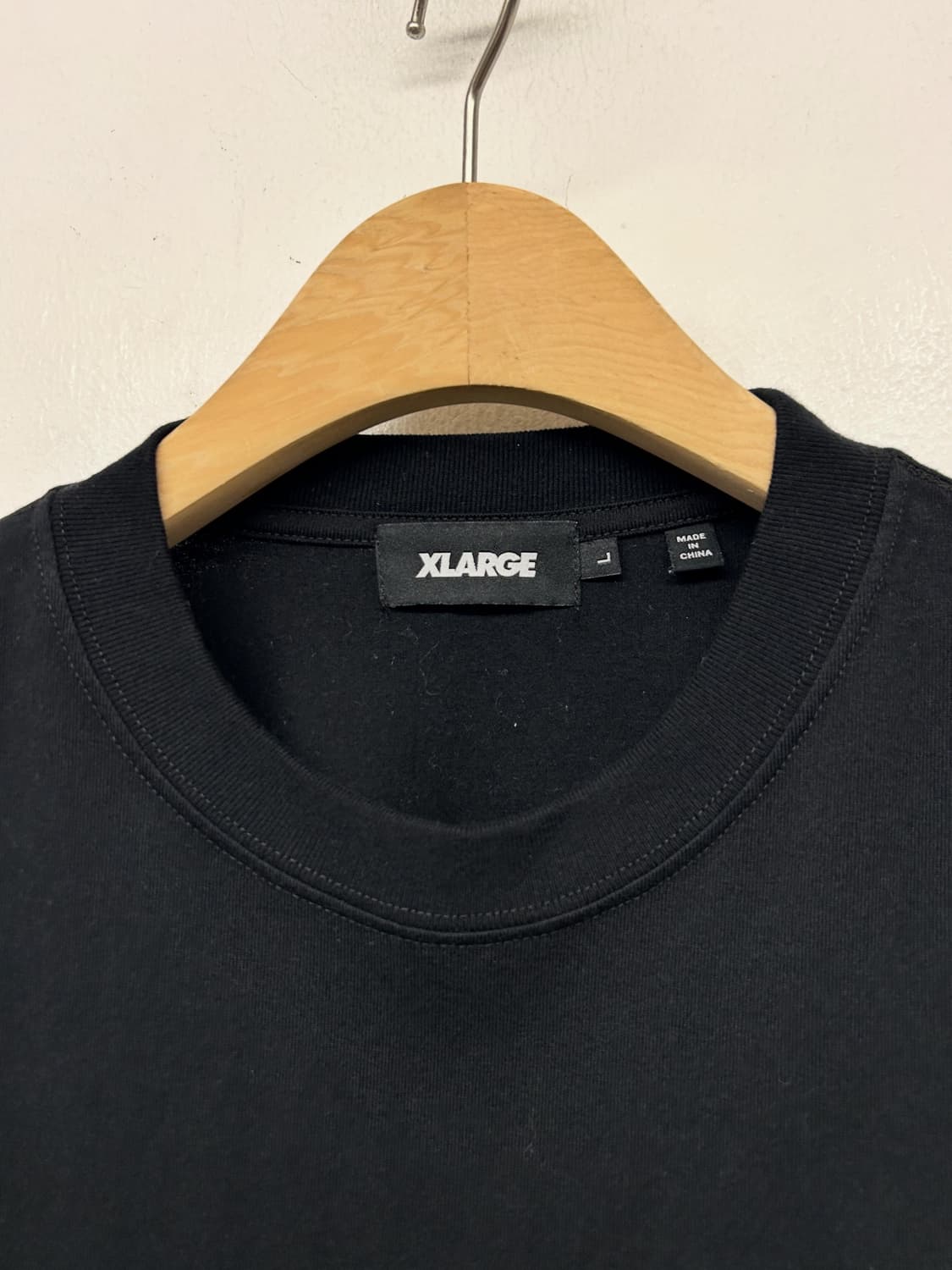 XLARGE 엑스라지 블랙 반팔 티셔츠 상품이미지3