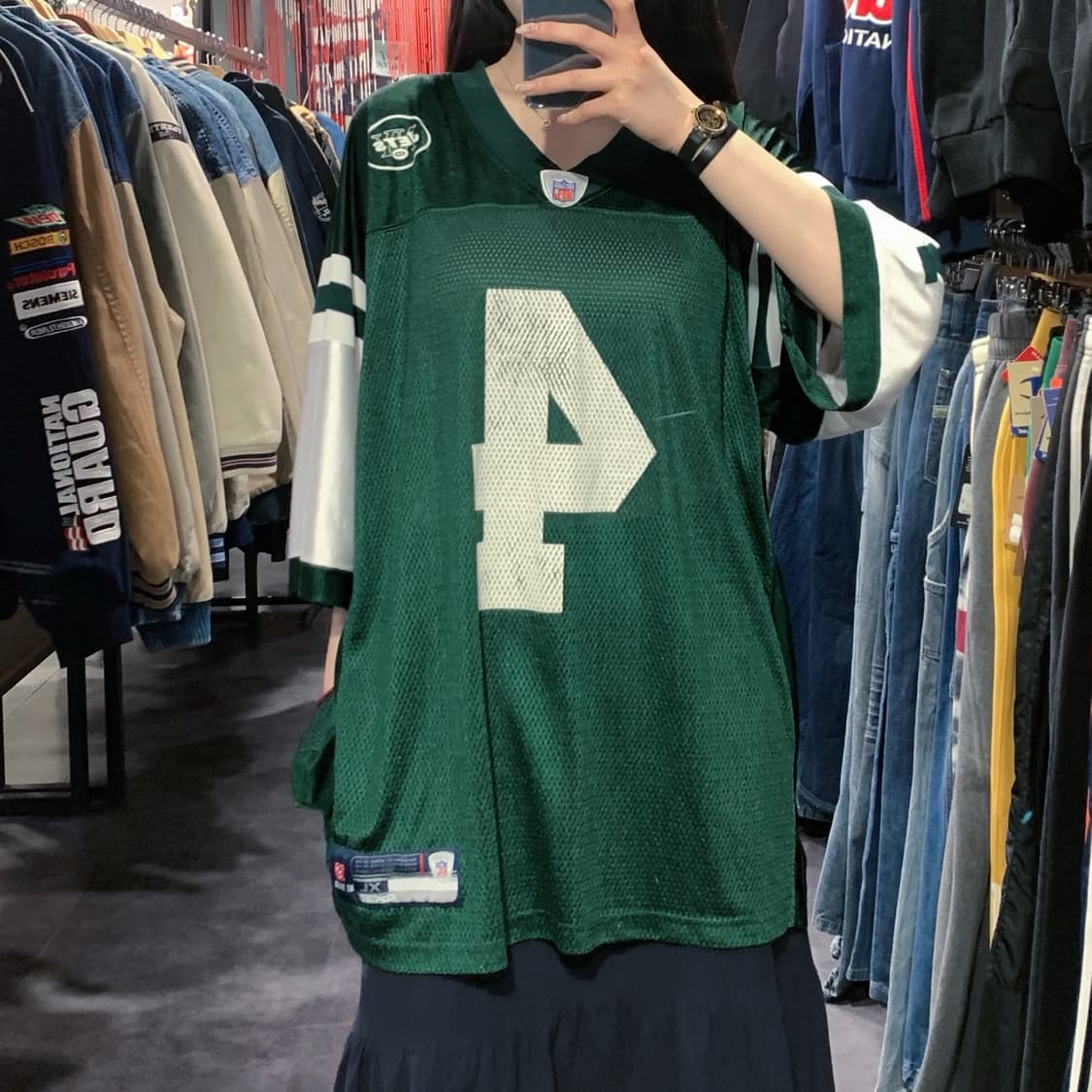 [IM] NFL X REEBOK 뉴욕 제츠 FAVRE No.4 그린 상품이미지3