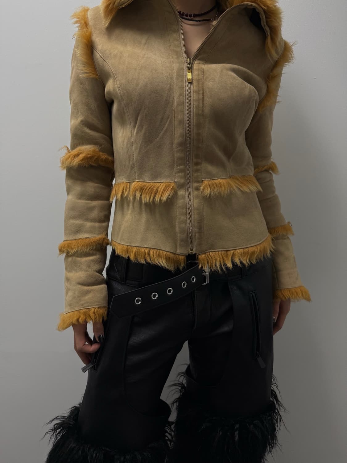 VTG FUR DETAIL JACKET 상품이미지2