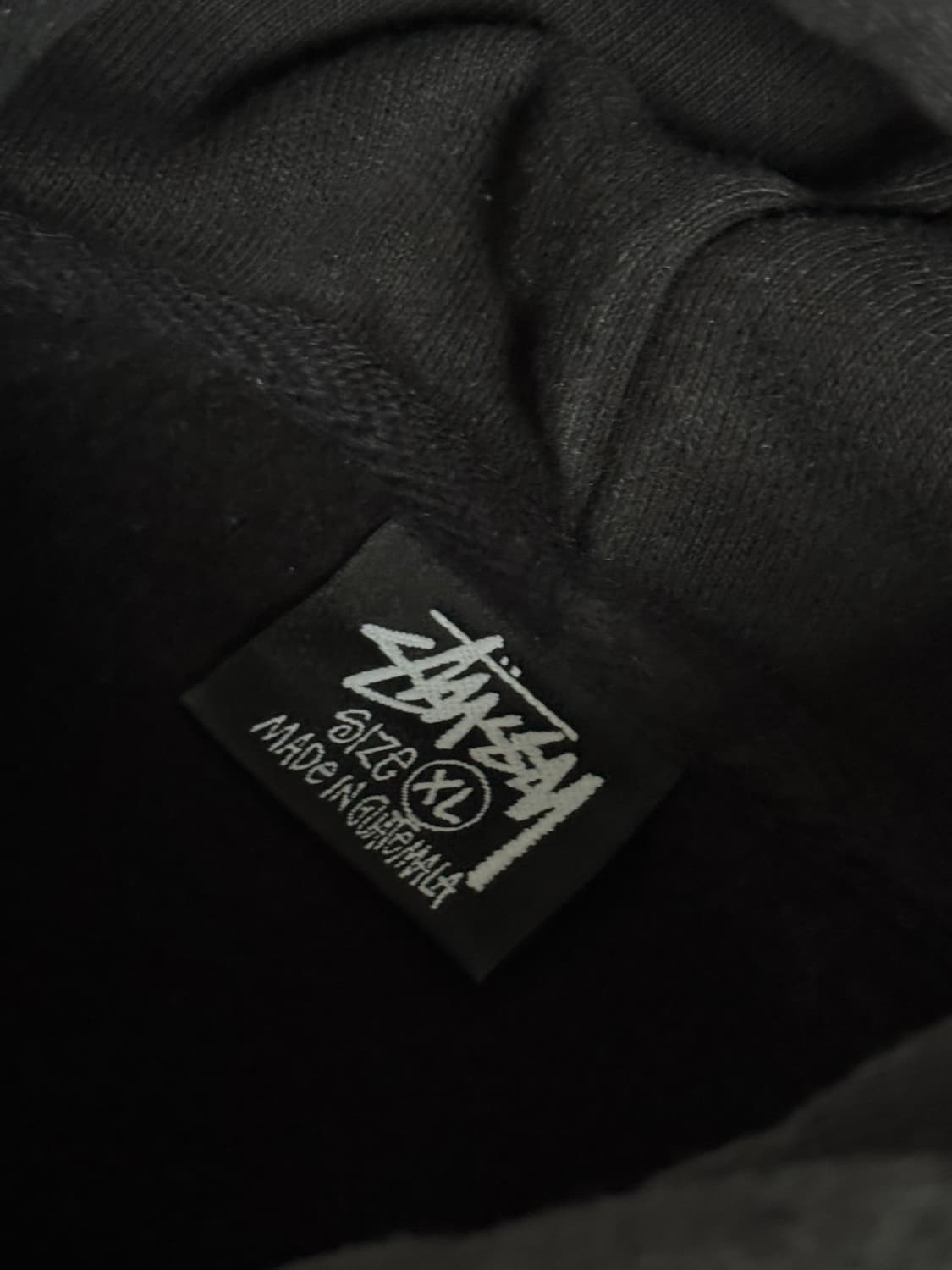 스투시 후드 블랙 / Stussy Flames Hood Black 상품이미지3