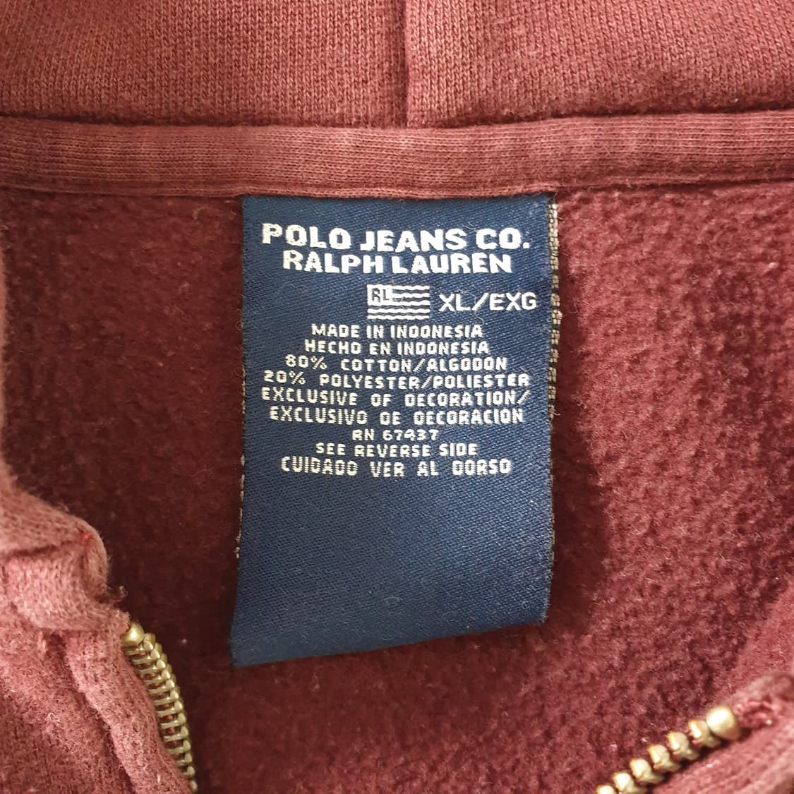 [무료배송] RALPH LAUREN 후드 집업 상품이미지3