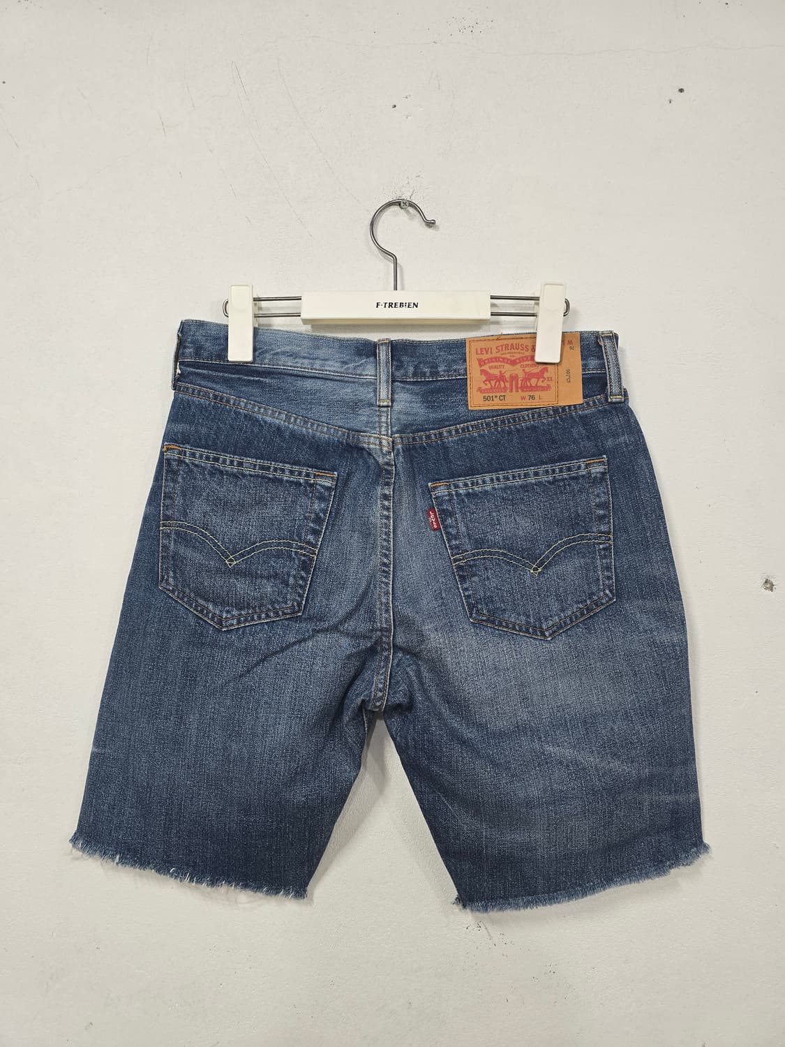 리바이스 501CT 데님 쇼츠 32 상품이미지2