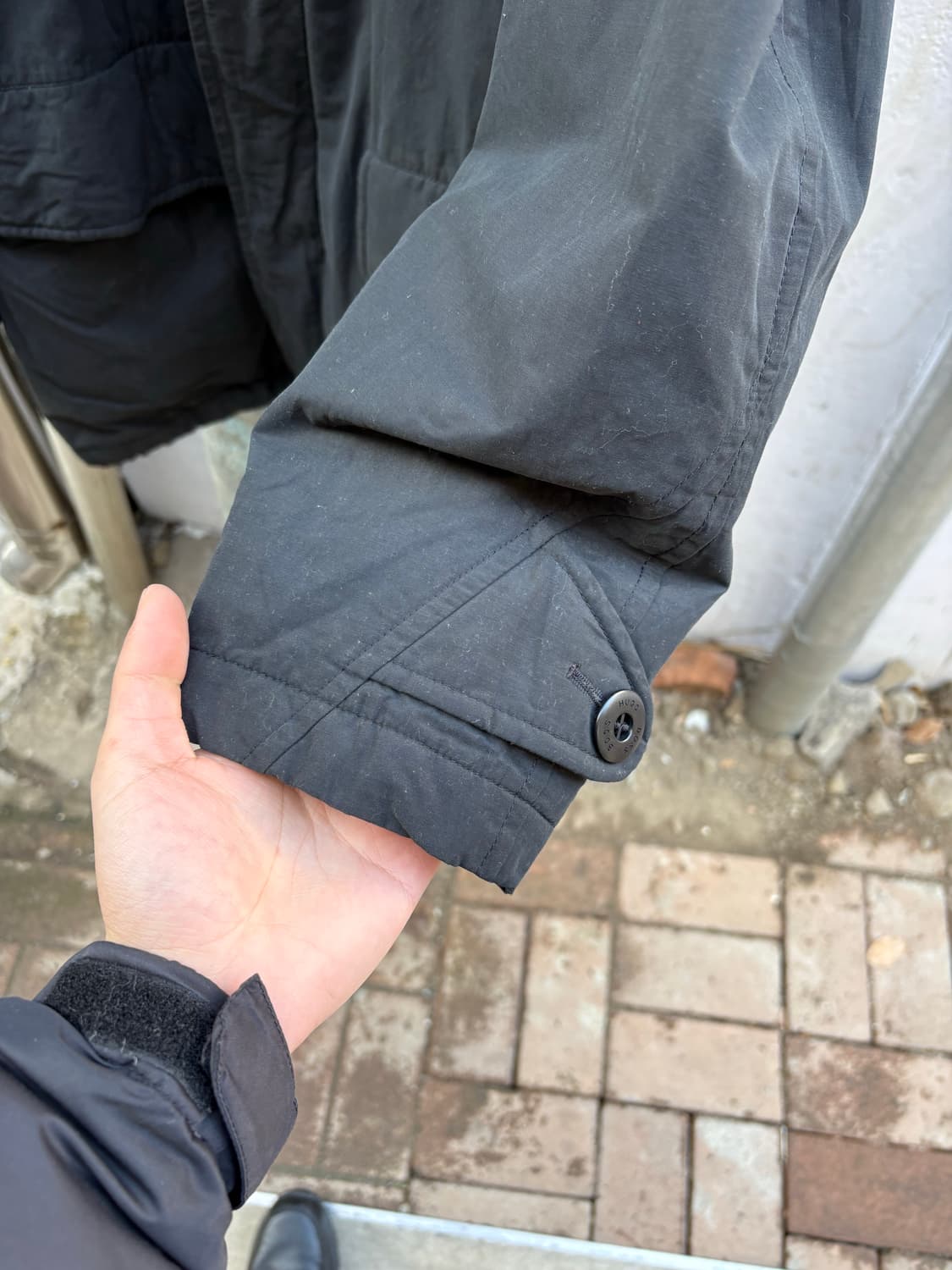 90s 휴고보스 코트 상품이미지5