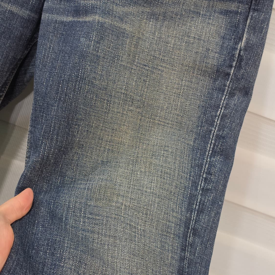 Lee 70101 송치 가죽텝 빈티지 데님팬츠- 우먼31 상품이미지7