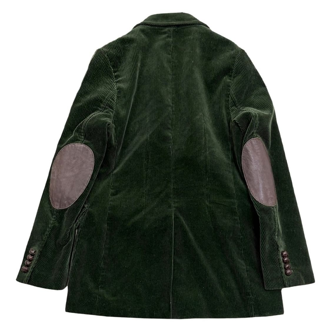 POLO 딥그린 코듀로이 엘보레더 블레이저 38R 상품이미지7