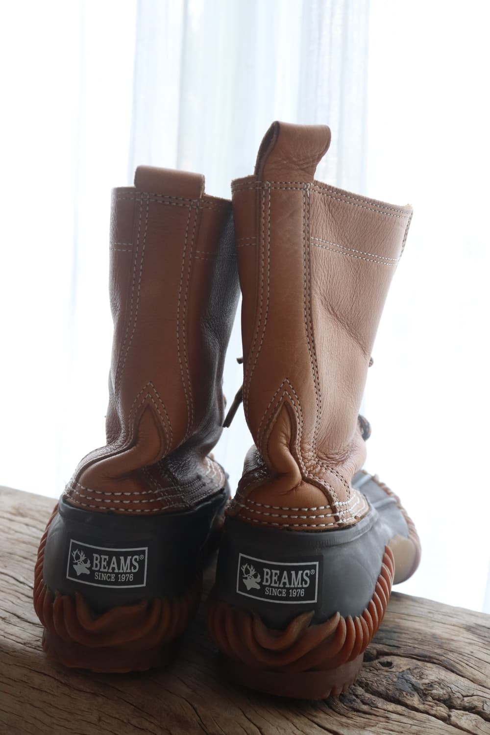 [Beams] Camel Gummy Boots 상품이미지6