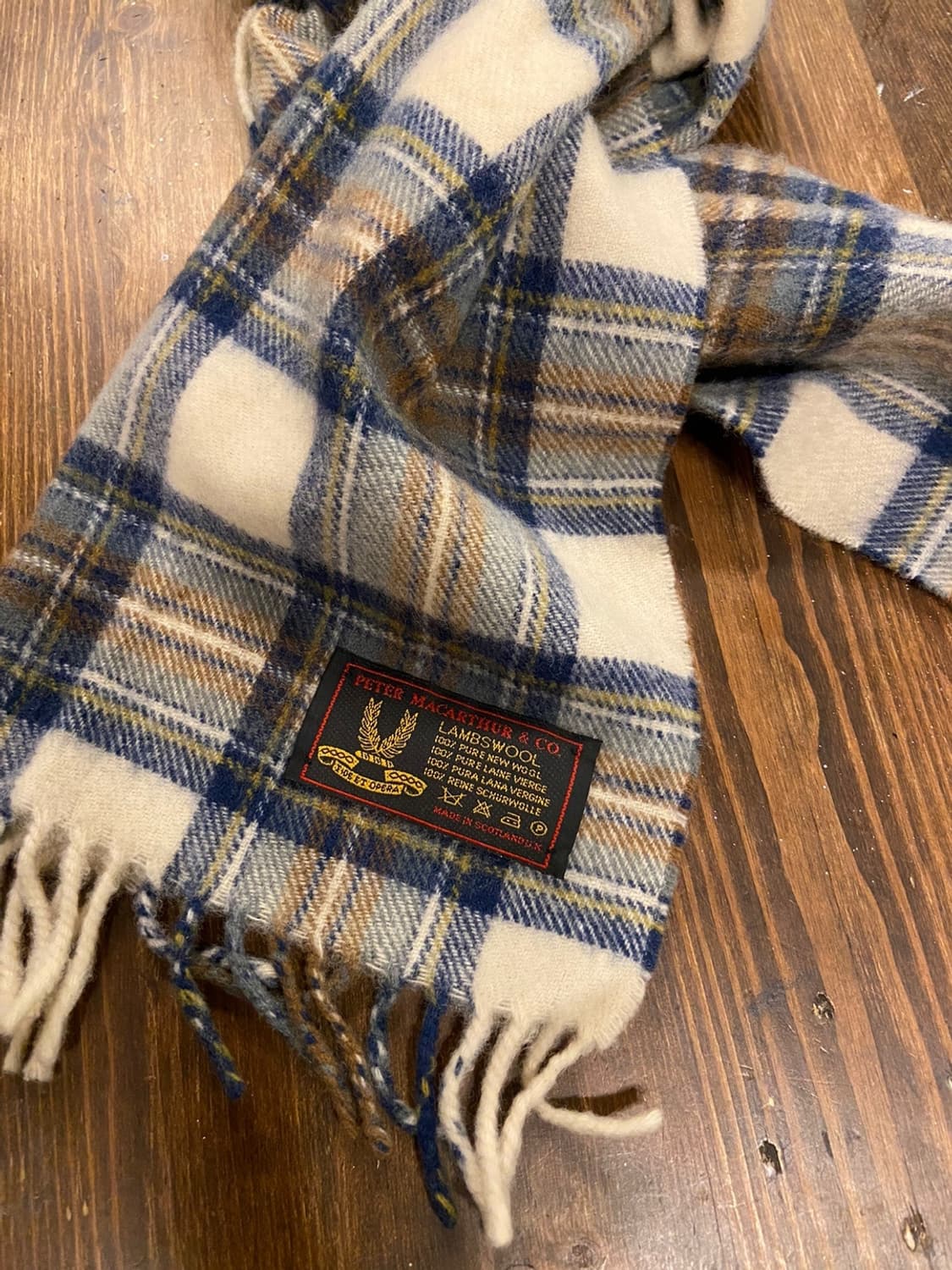 피터 맥아더 스코틀랜드 램스울 머플러 상품이미지6