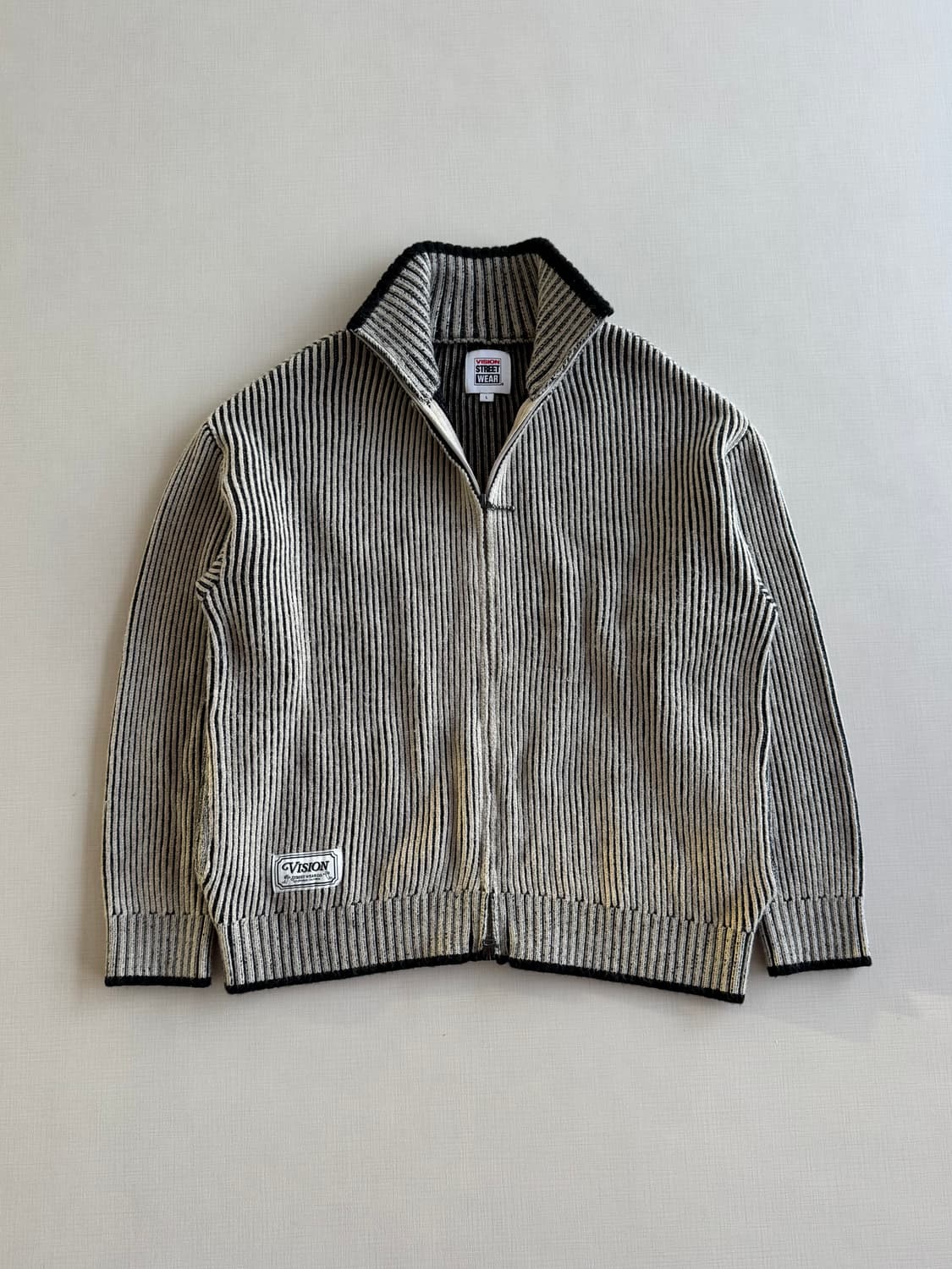 Vision Streetwear 니트집업 상품이미지1