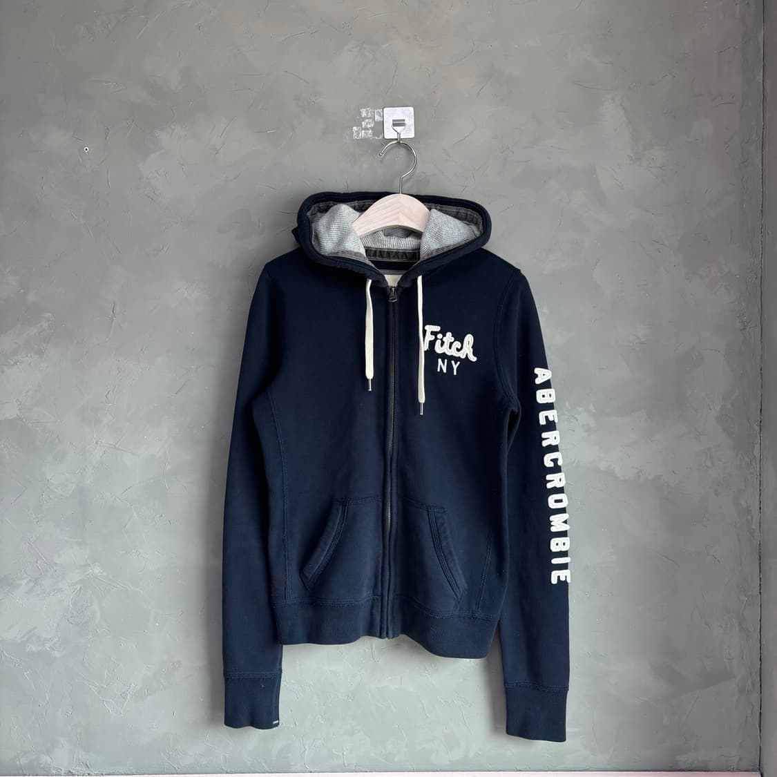 아베크롬비 후드집업 네이비 상품이미지1