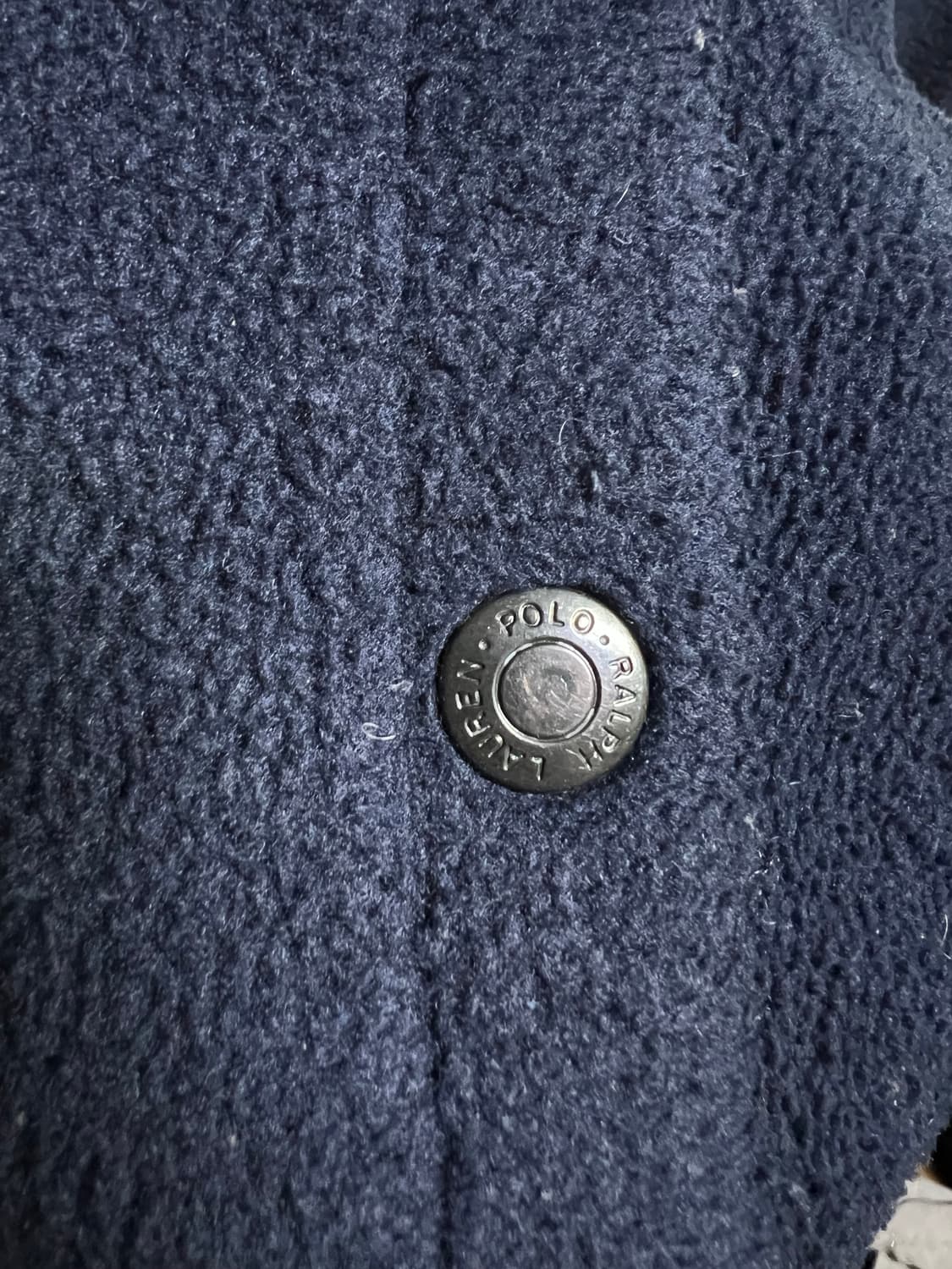 폴로 랄프로렌 네이비 플리스 집업 상품이미지6
