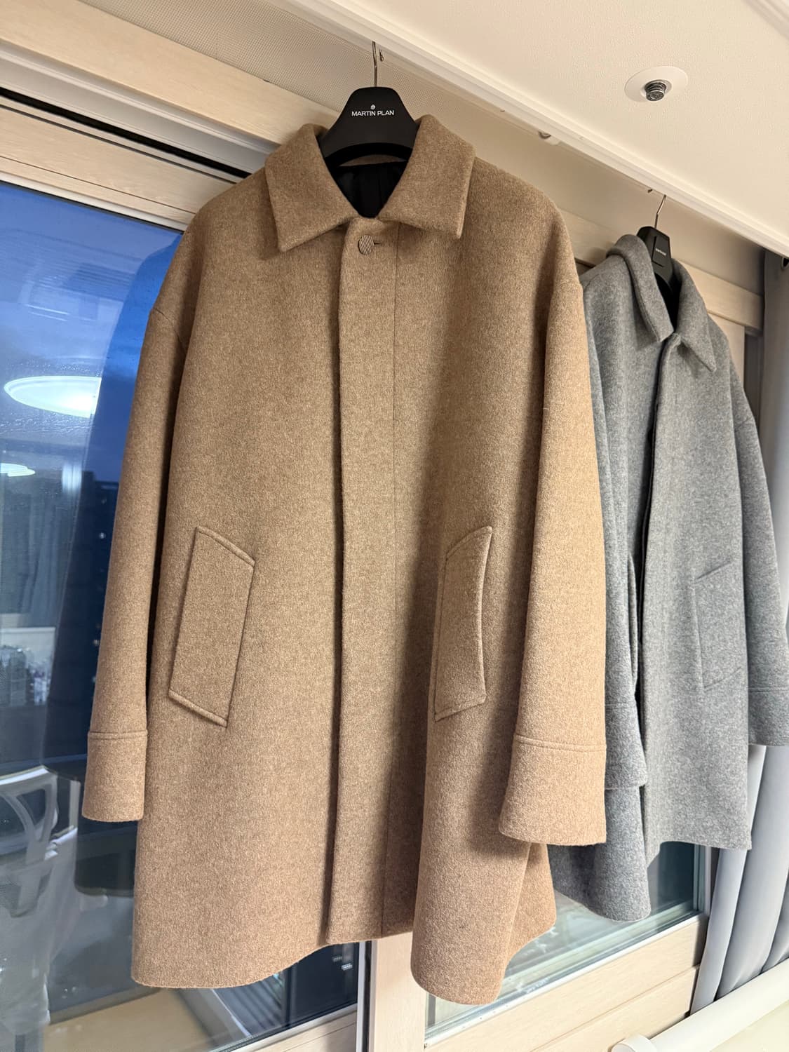 마틴플랜 숏코트 베이지 L 새상품 (제일 큰 사이즈) 상품이미지2