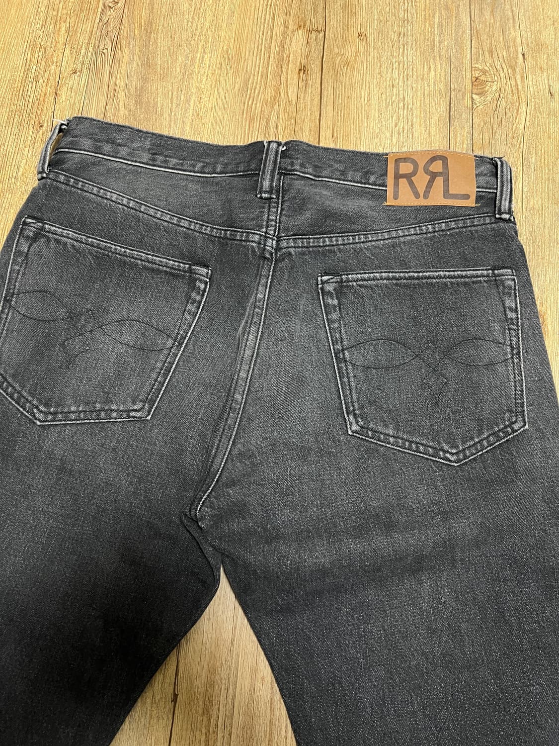 택포28) RRL 더블알엘 스트레이트 핏 진 더스티 블랙 29x30 상품이미지7