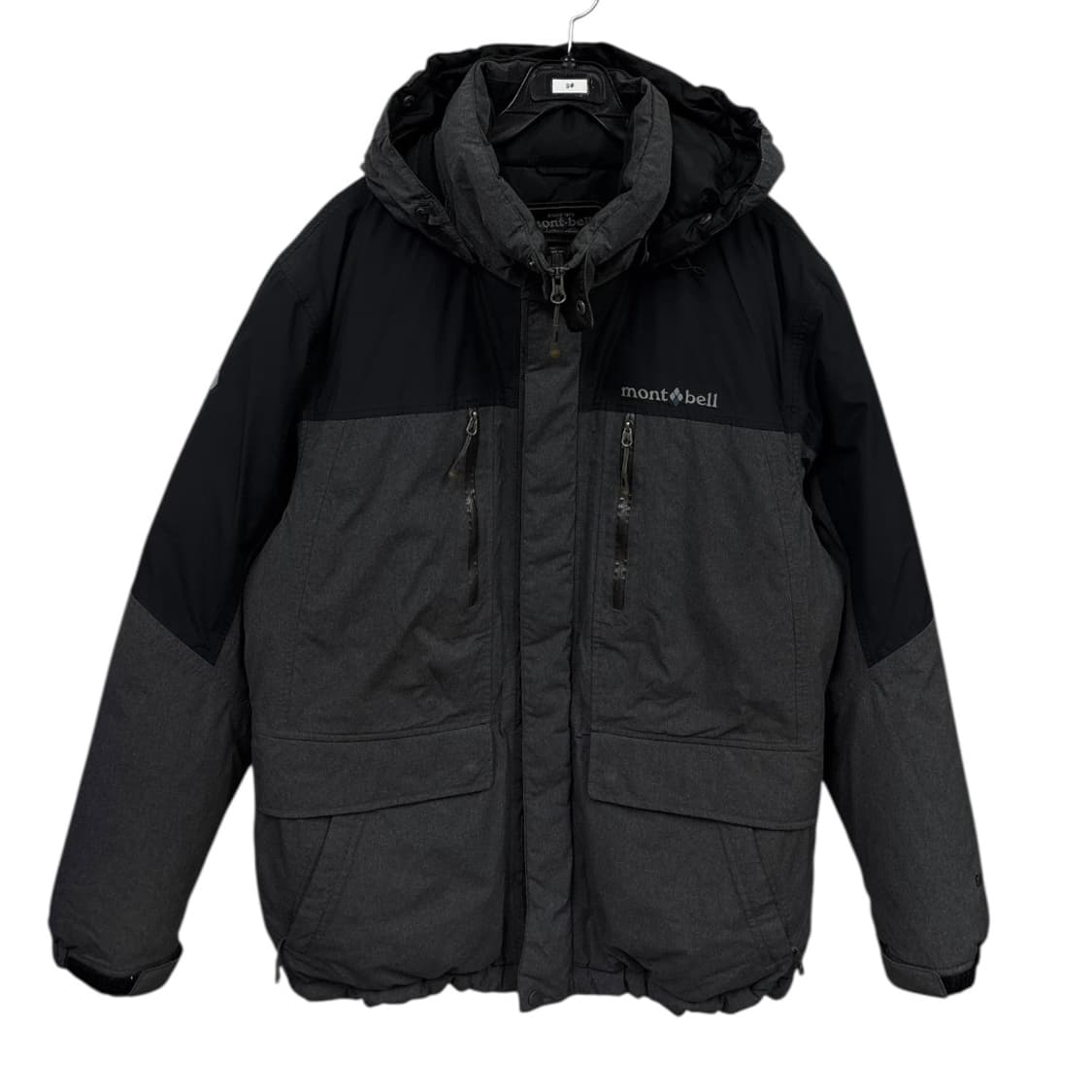 몽벨 후드탈착 구스 다운패딩 상품이미지1