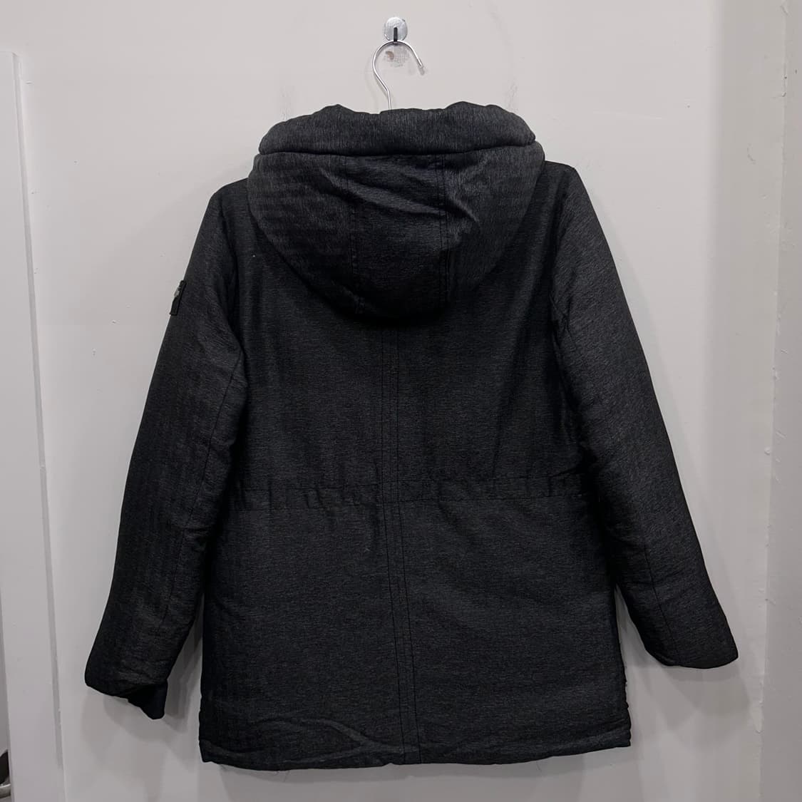 데상트 실버와펜 덕다운 하이넥 후드 패딩 상품이미지5