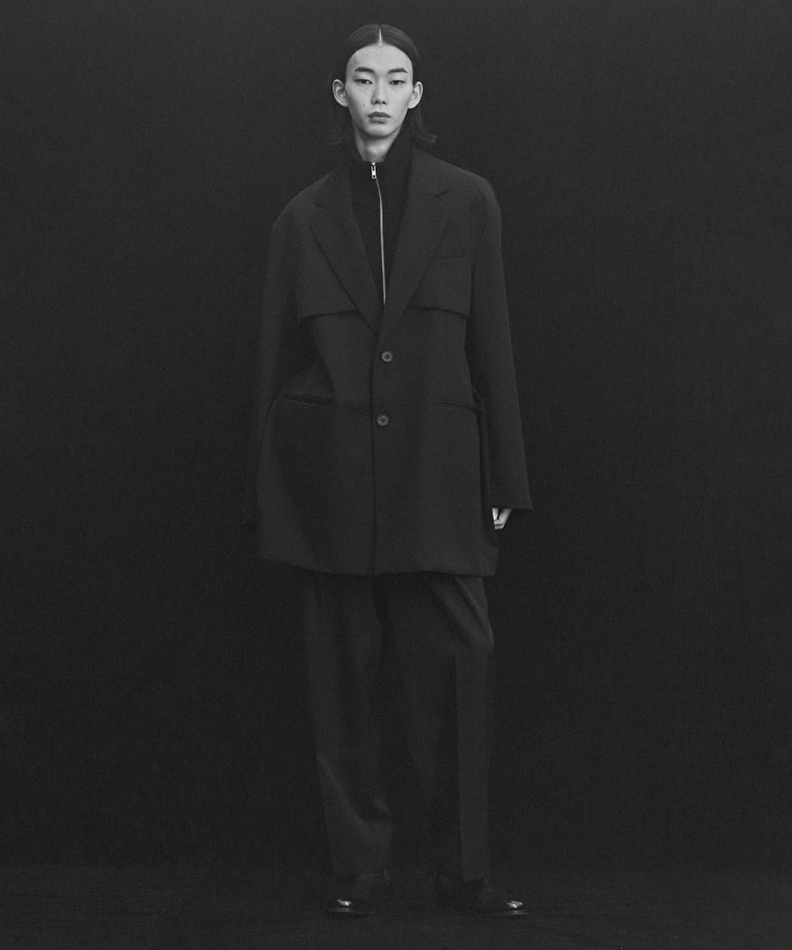 슈테인 stein OVERSIZED DRIVERS KNITZIP VEST 상품이미지8