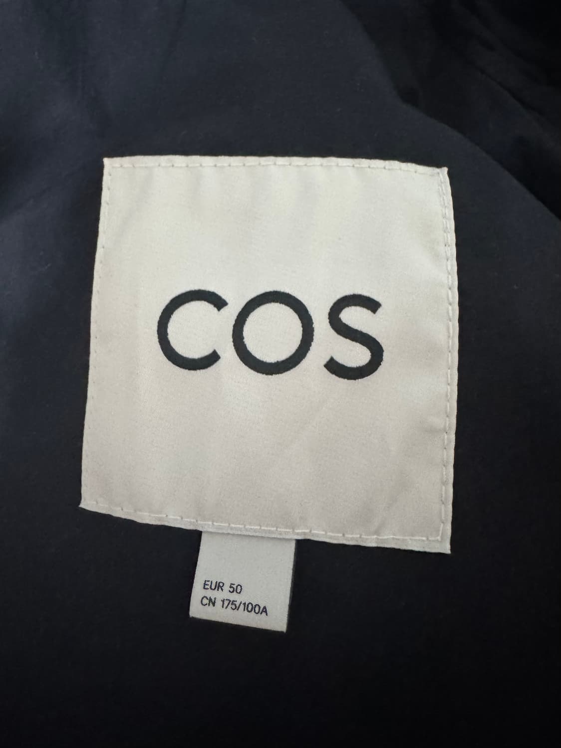 COS 나일론 카 코트 블랙 [50] 상품이미지3