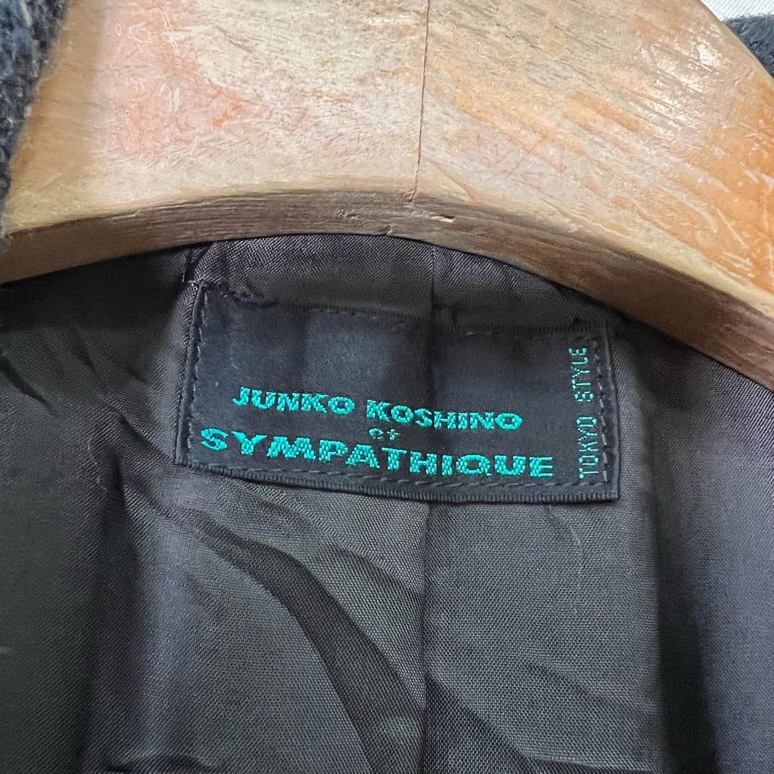 80’s 준코 코시노 울 코트 상품이미지7