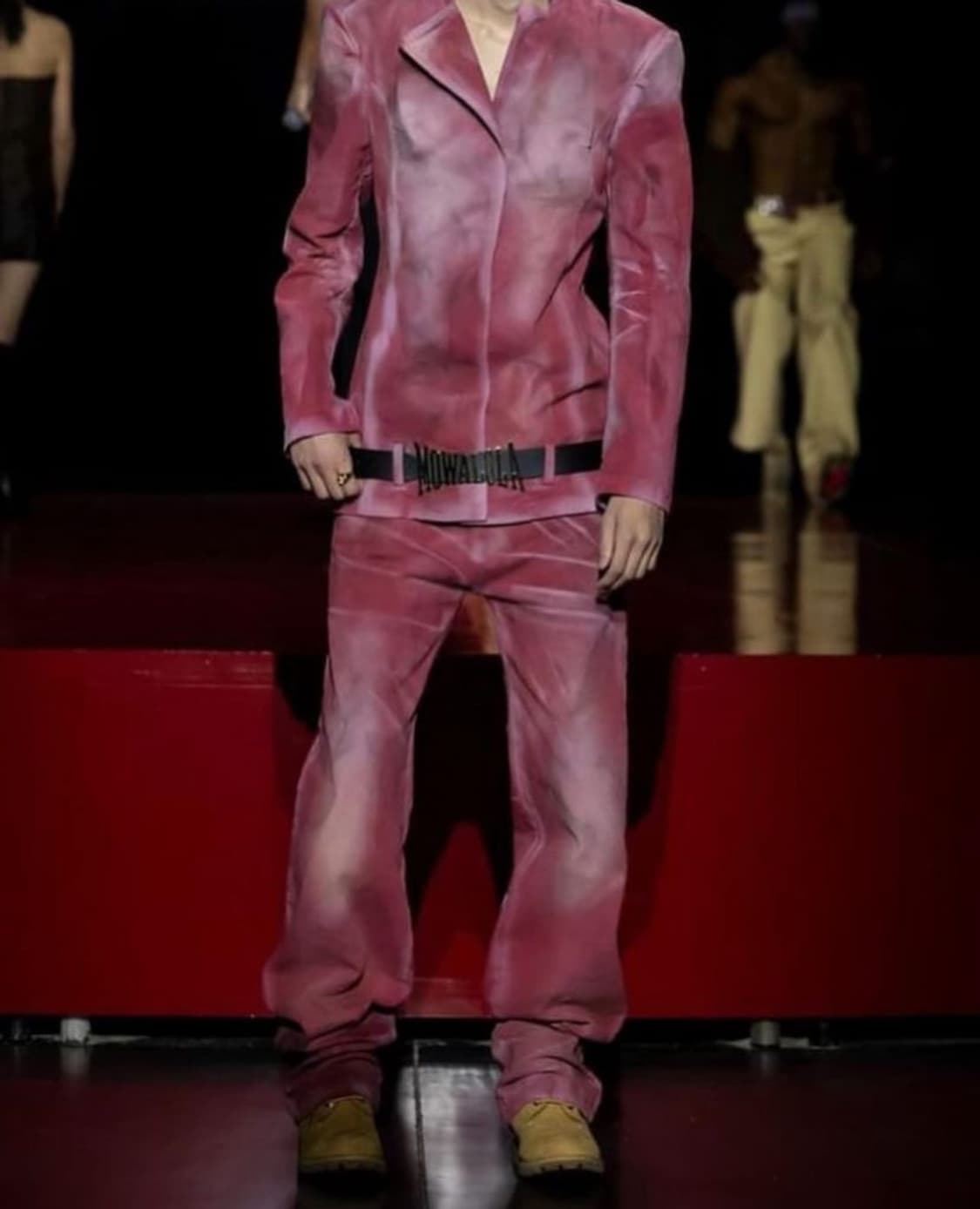 모와로라 x 미스식스티 AIR SPRAY STRAIGHT LEG JEAN 상품이미지1