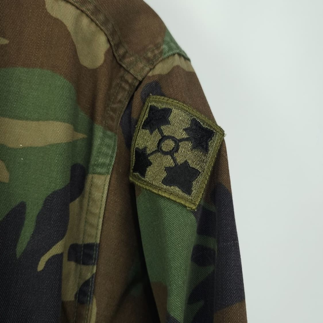 [빈티지] 90s US ARMY 우드랜드 카모 BDU 자켓 M20684 상품이미지7