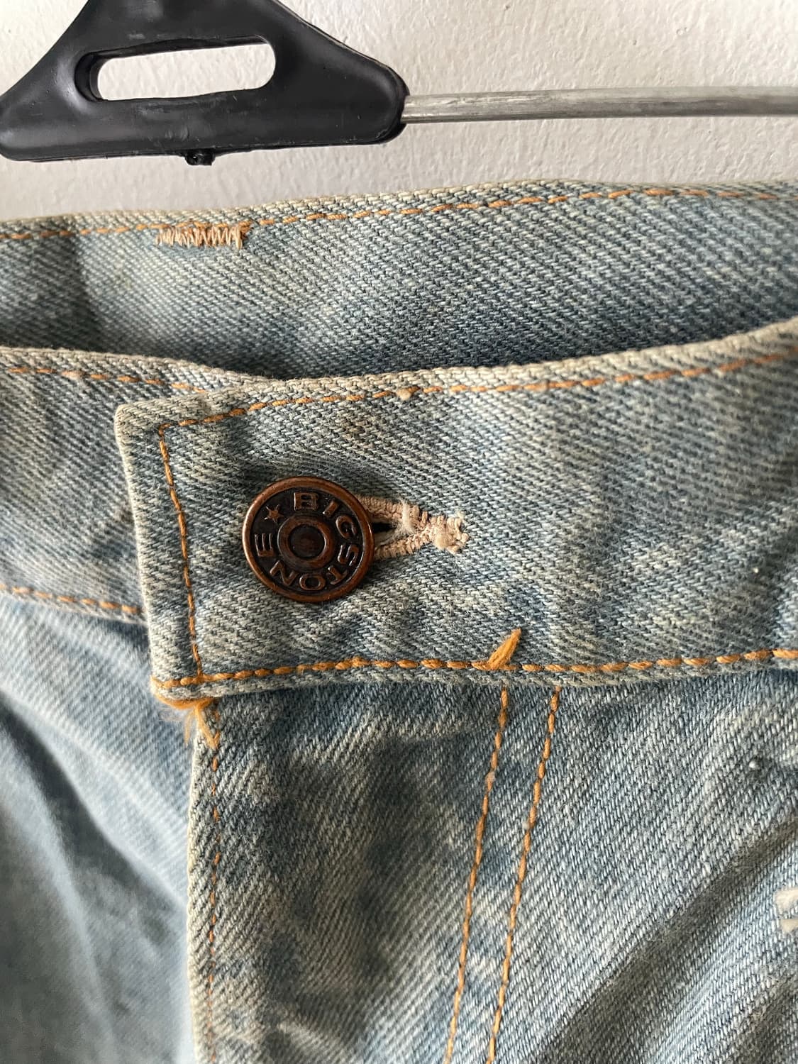 70's JPN Vintage BigStone Work Denim 상품이미지5