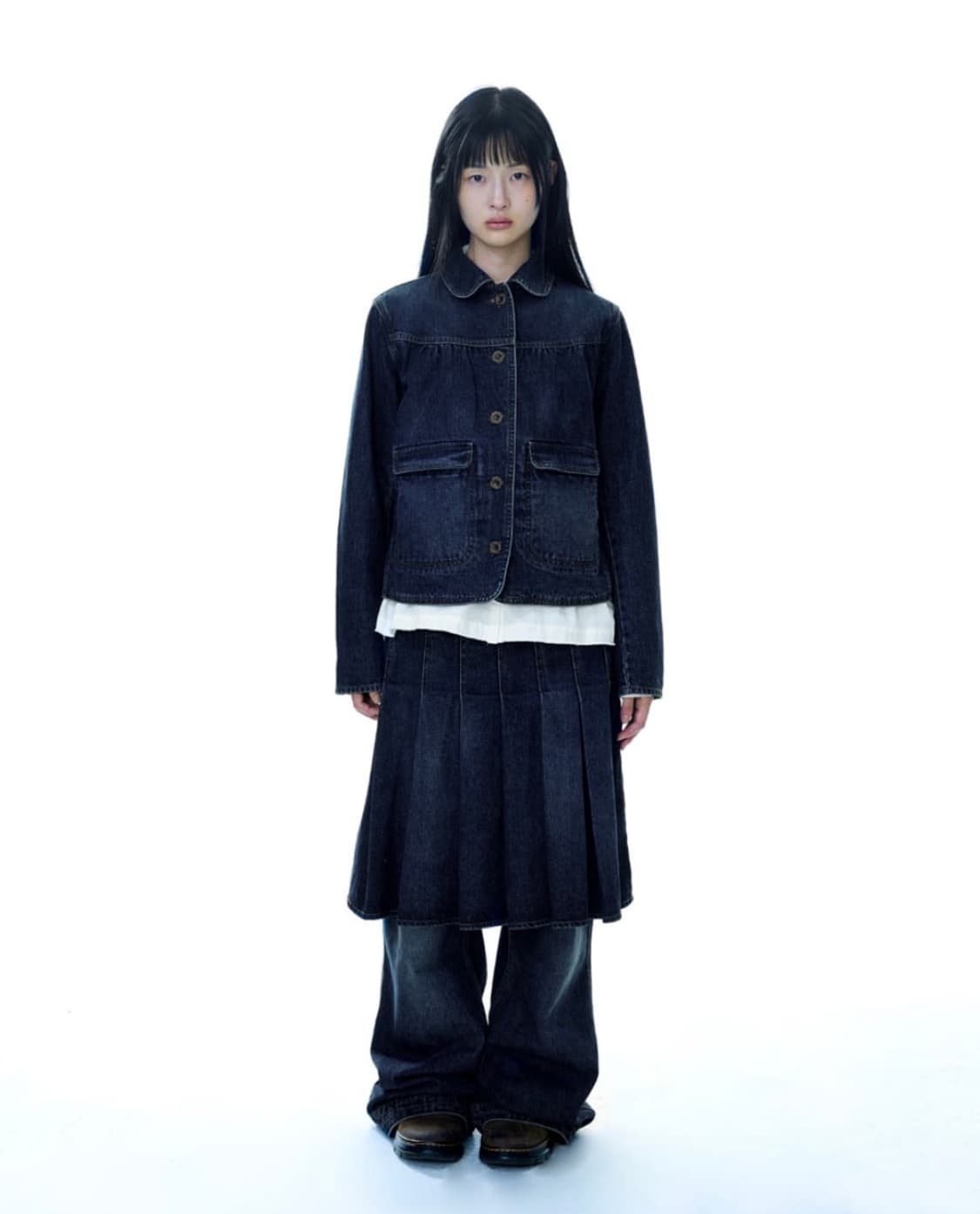 코이세이오 데님 청자켓 상품이미지2