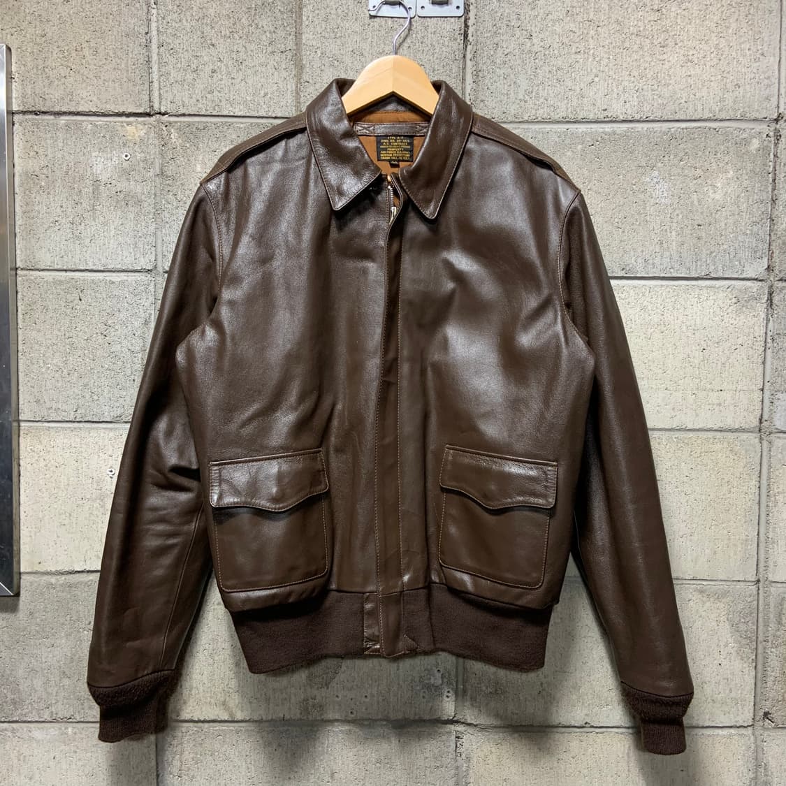 재팬 모건프로덕션 홀스하이드 Type A-2 자켓 44 상품이미지1